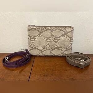 Thirty-One Jewel Street Style Putty Snake with extra crossbody strap